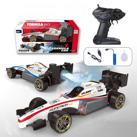 Remote Control Car RC Stunt Vehicle Smoke Spray Function Electric Race Car High Speed Car Gift for Boys and Girls