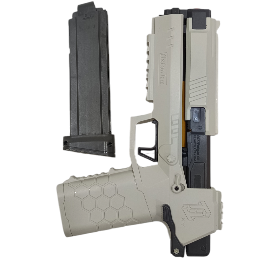 Soft Bullet Pistol Toy Gun with Magazine and Foam Darts, Foam Dart Blaster Toy Shooting Games Toy for 8+ Boys Children's Day Brithday Gift