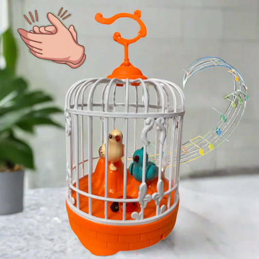 Talking Bird Toy for Kids | Interactive Toy & Repeat What You Said | Singing & Chirping in The Birdcage | Gifts for Babies, Kids & Children