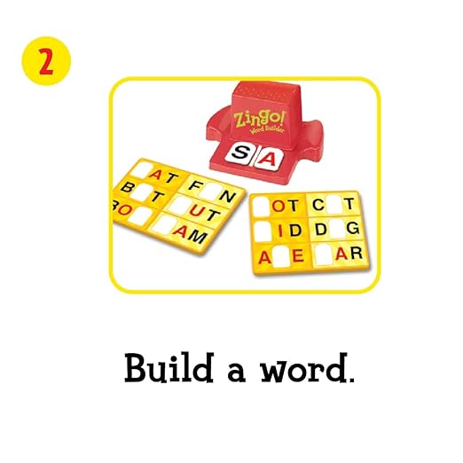 ThinkFun Zingo Word Builder Early Reading Game - Award Winning Game for Pre-Readers and Early Readers