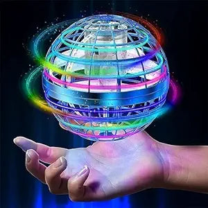 USB Rechargeable Built-in RGB Lights 360 Rotating Magic Controller Flying Ball Boomerang Magic Balls Flying Spinner Fidget Toys-