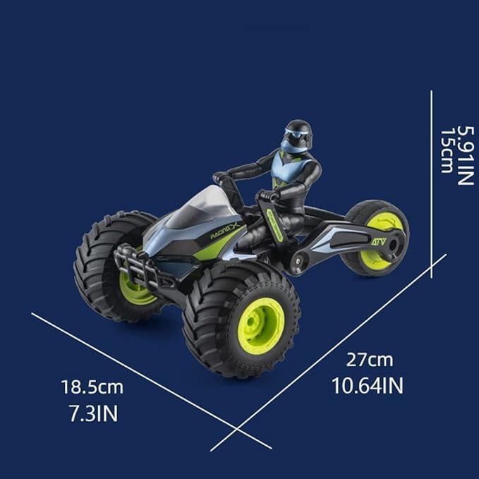 RC Stunt Car,StarWar Bike  Remote Control Motorcycle Stunt Power Wheel Motorcycle Car - 2.4 GHz High Speed, One-Key Deformation With LED Lights & Music For Boys Girls 5-12 Years Kids