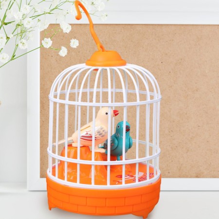 Talking Bird Toy for Kids | Interactive Toy & Repeat What You Said | Singing & Chirping in The Birdcage | Gifts for Babies, Kids & Children