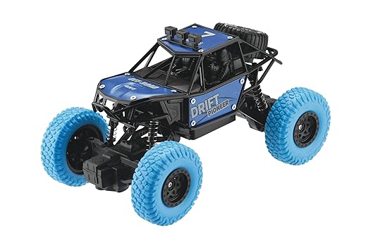 Rechargeable Remote Control Rock Crawler with Spray Function | 45° Climbing High Speed RC Car Toy for Kids, Power Source: Lithium Battery for Car (Included)