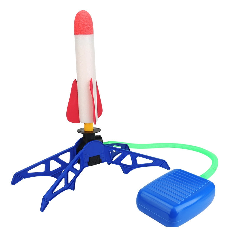 Flying Rocket Launcher Toy For Kid Children'S Rockets Air Pressure Garden Games Outdoors Children Stepping-on Rockets Pop-up Rocket Toy,